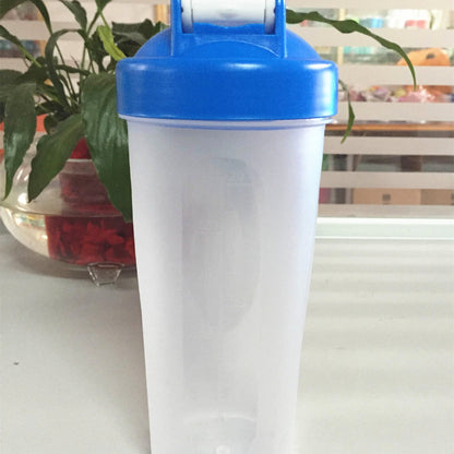 Fashion Portable Fitness Protein Shaker bottle with Shaker, 500 to 600ml, 1Pc