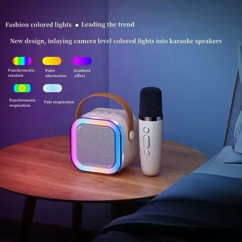 Trendy Bluetooth Speaker with Karaoke Mic