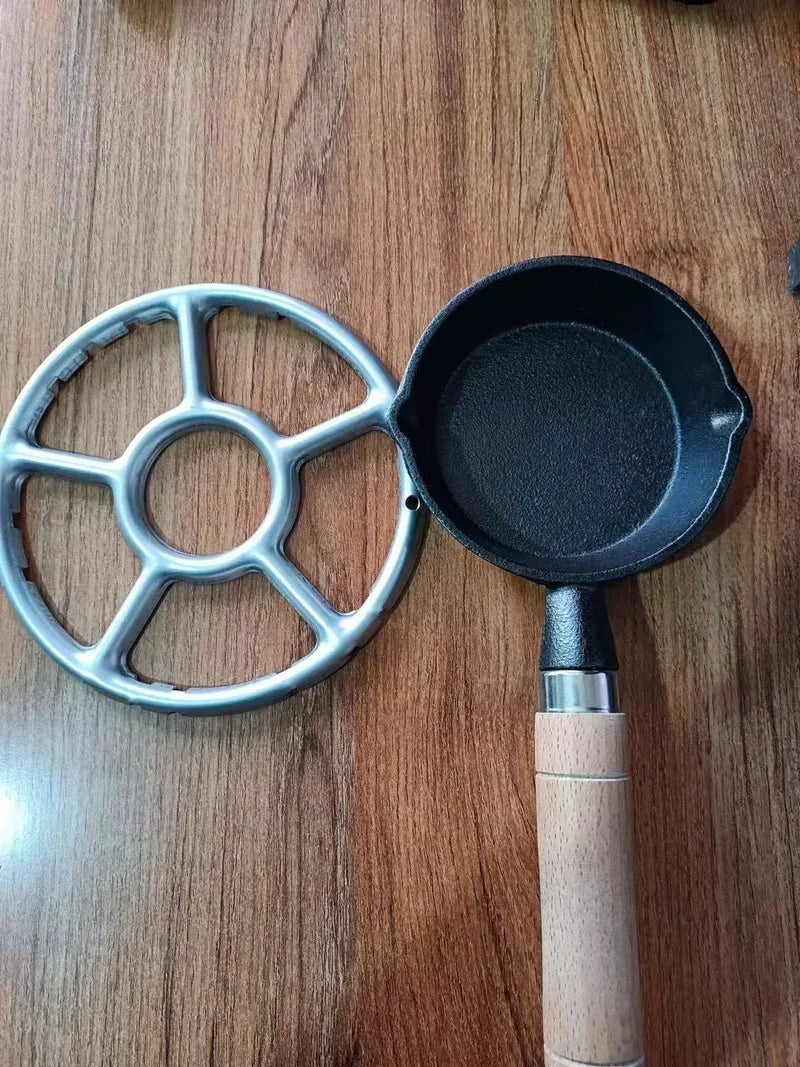 Cast Iron Mini Omelette Pan Non-Stick Omelette Dumpling Divine Hot Frying Pans Breakfast Omelette Portable Small Cooking Eggs