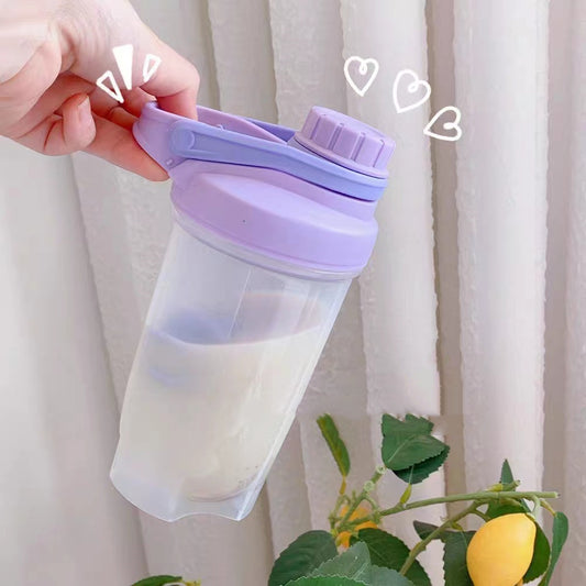 Sport Mixing Cup Bottle, Protein Shakes with shake ball, Leakproof For Workout, Gym, Fitness,