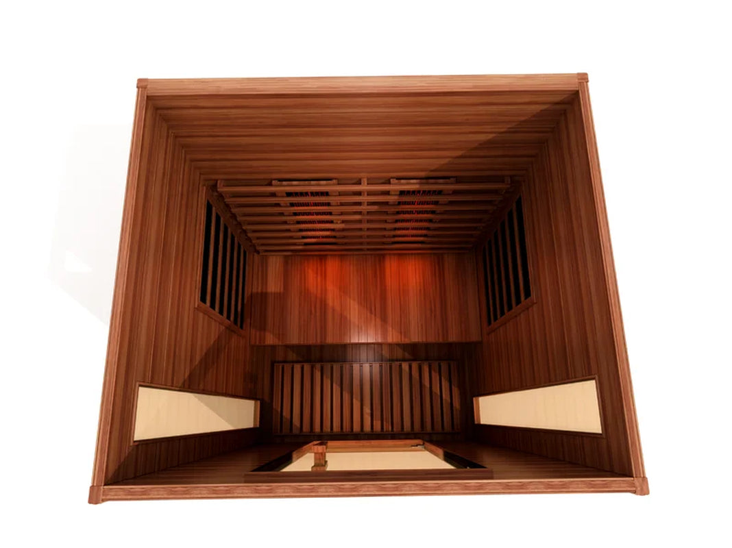 Maxxus 2 - Person Bluetooth Compatible FAR Infrared Sauna in Cedar