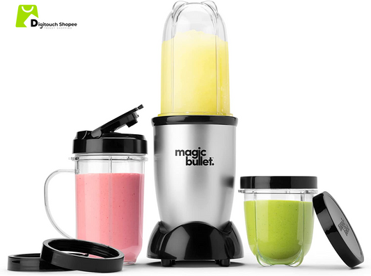 Blender, Small, Silver, 11 Piece Set