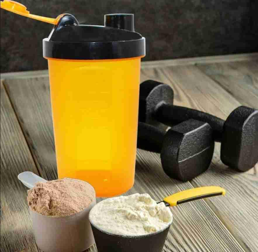 Gym Protein Shaker Bottle, 700ml, 1Pc